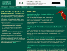 Tablet Screenshot of eco-web.com